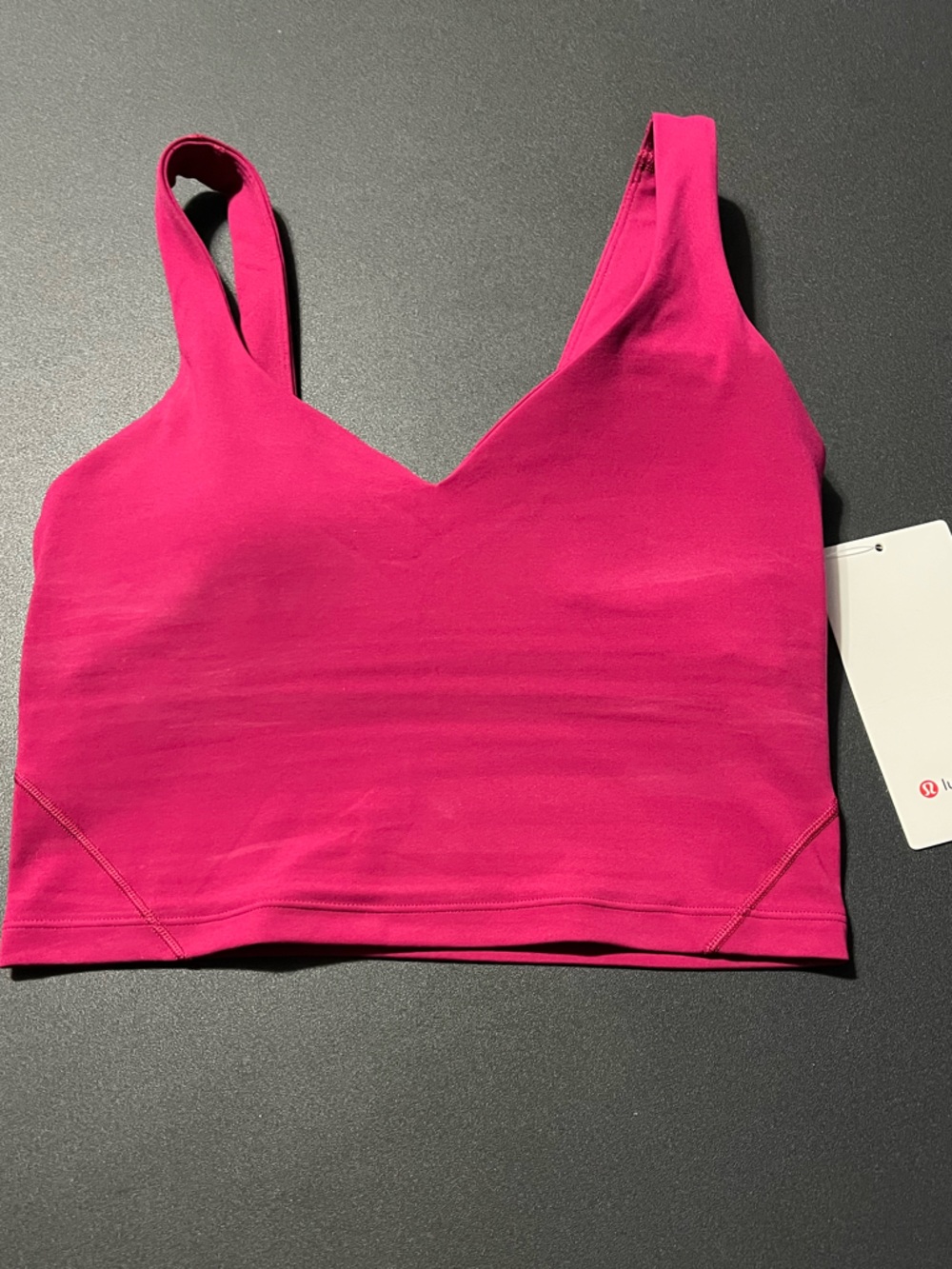 Lululemon Align Tank Size 4 Berry Rumble NWT 💗 Built In Bra - Picture 2 of 3